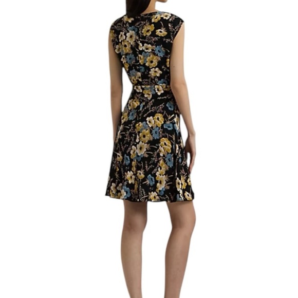 NWT Ralph Lauren Black and White Sleeveless Midi Sundress. Size 6 black label - Picture 2 of 14